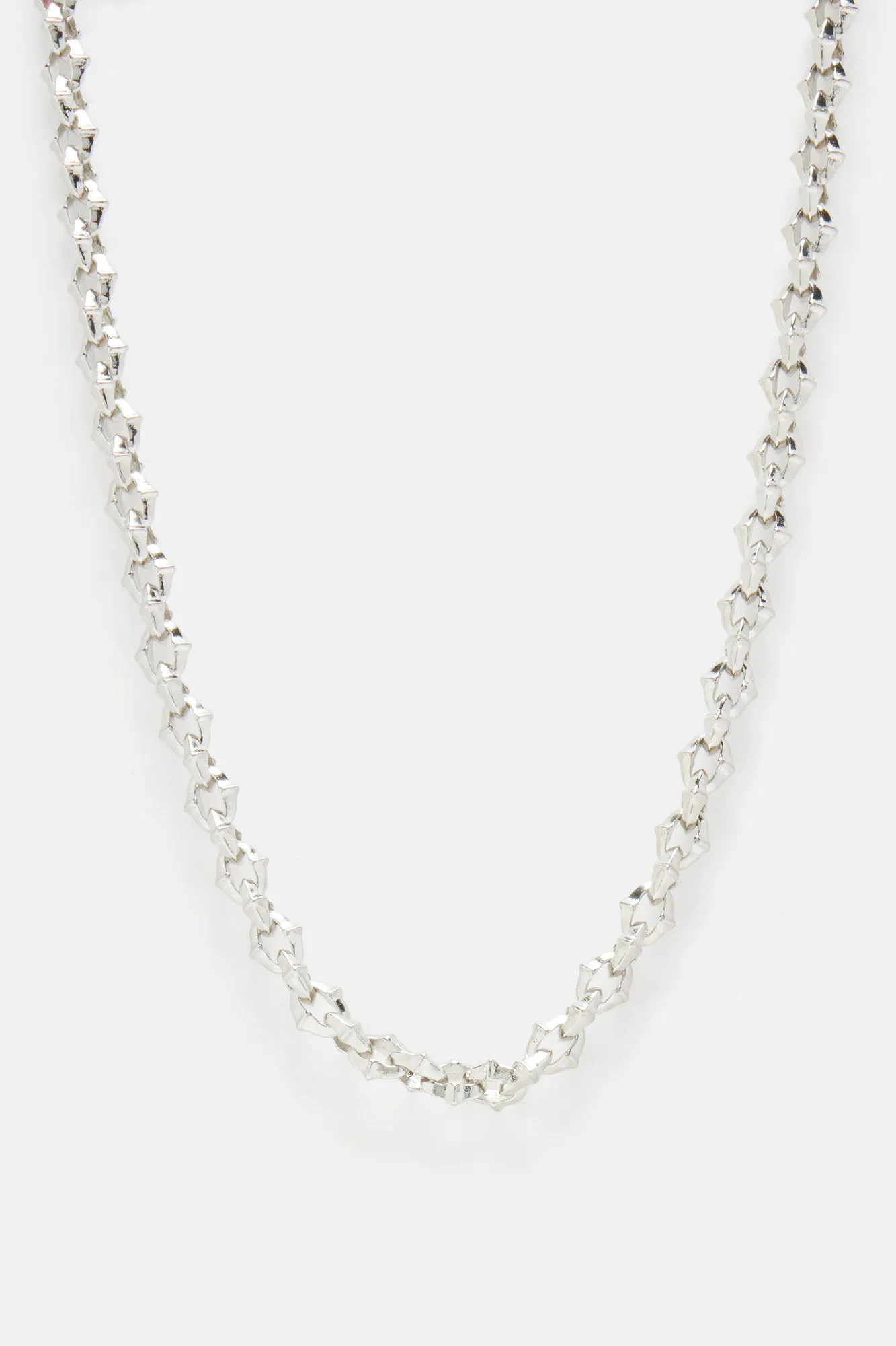 Armory Chain Necklace - Silver