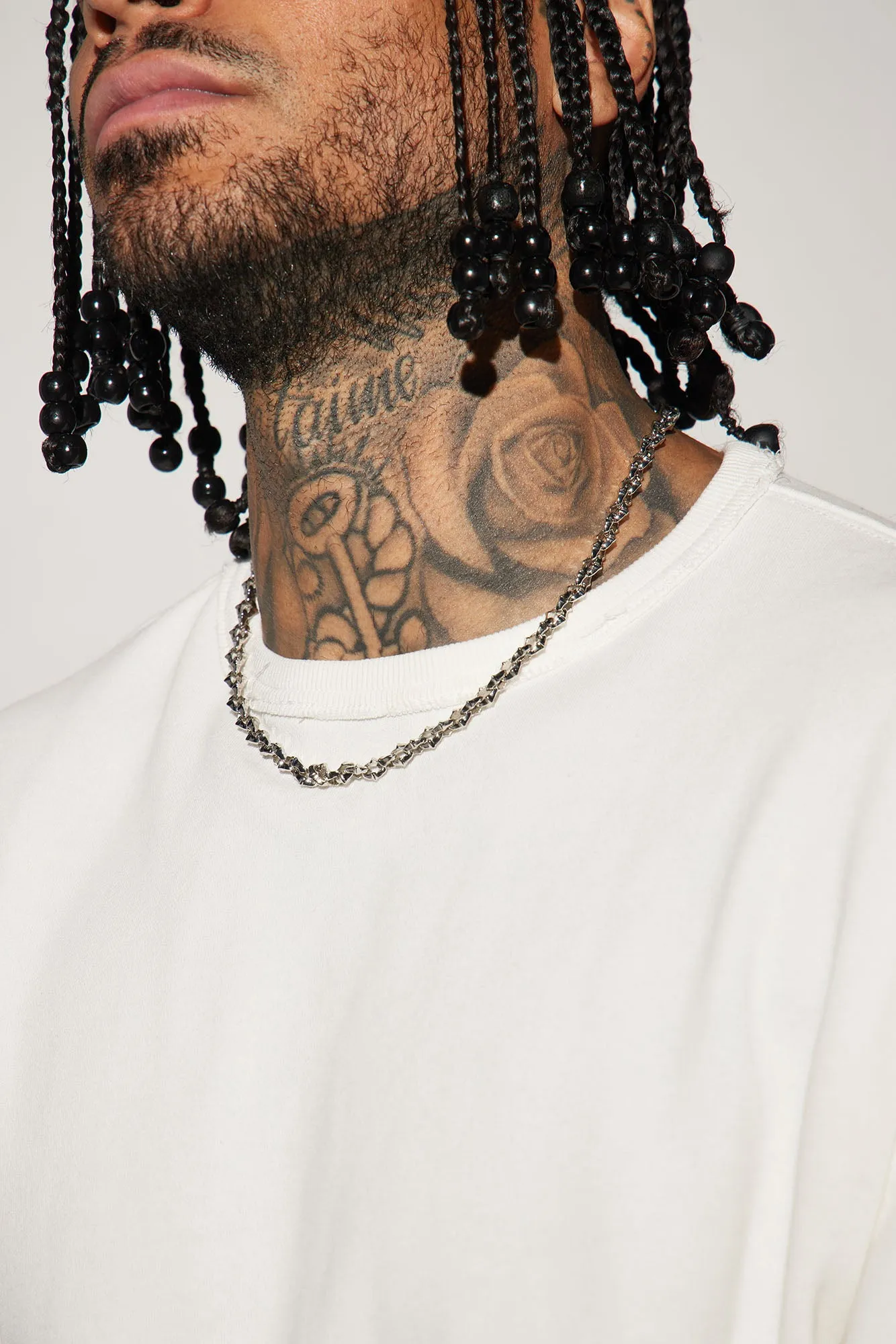 Armory Chain Necklace - Silver