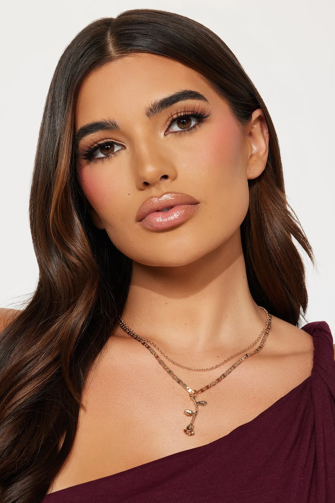 Audrey Rose Necklace - Gold