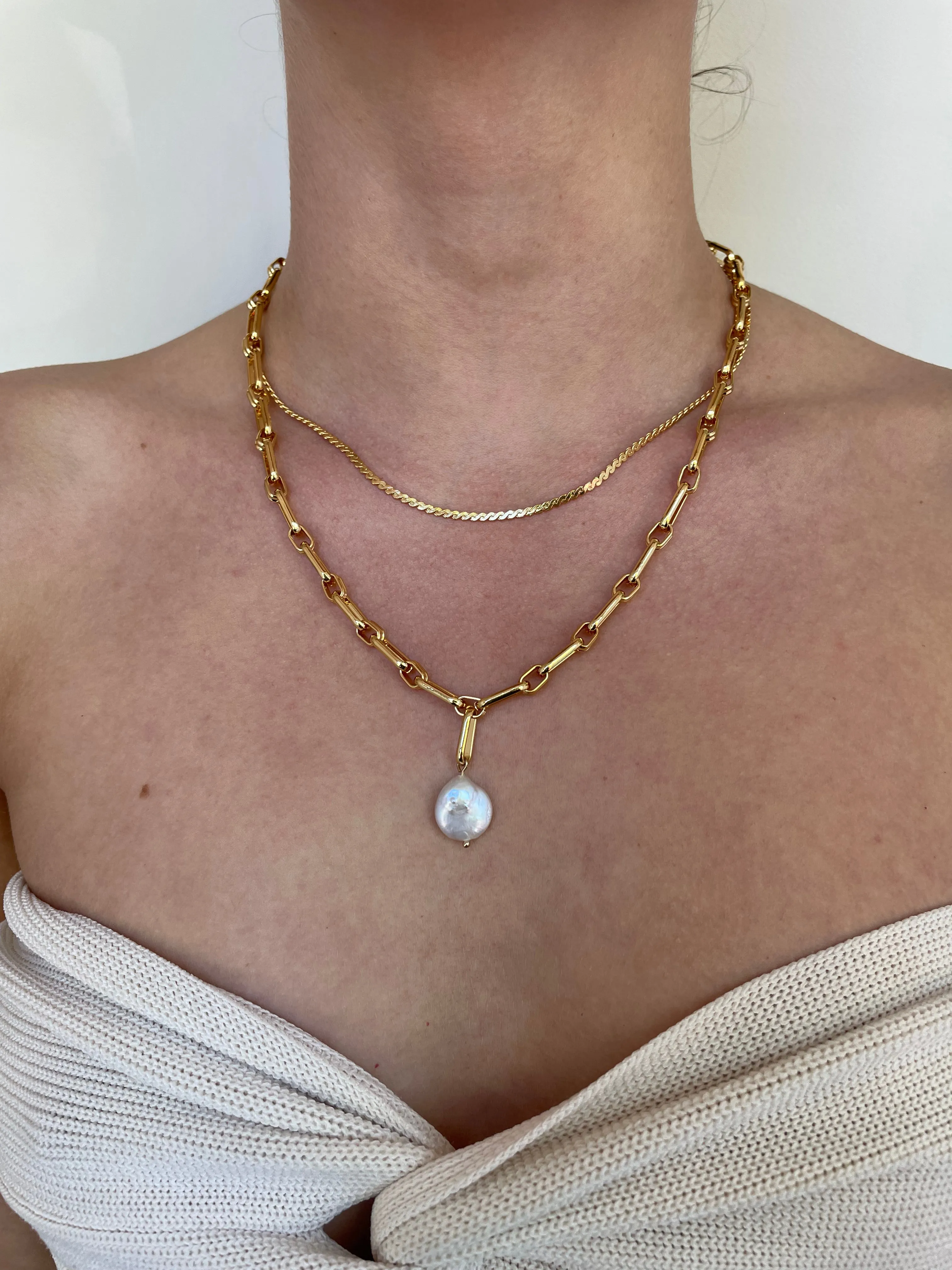 Charlotte Necklace - Silver