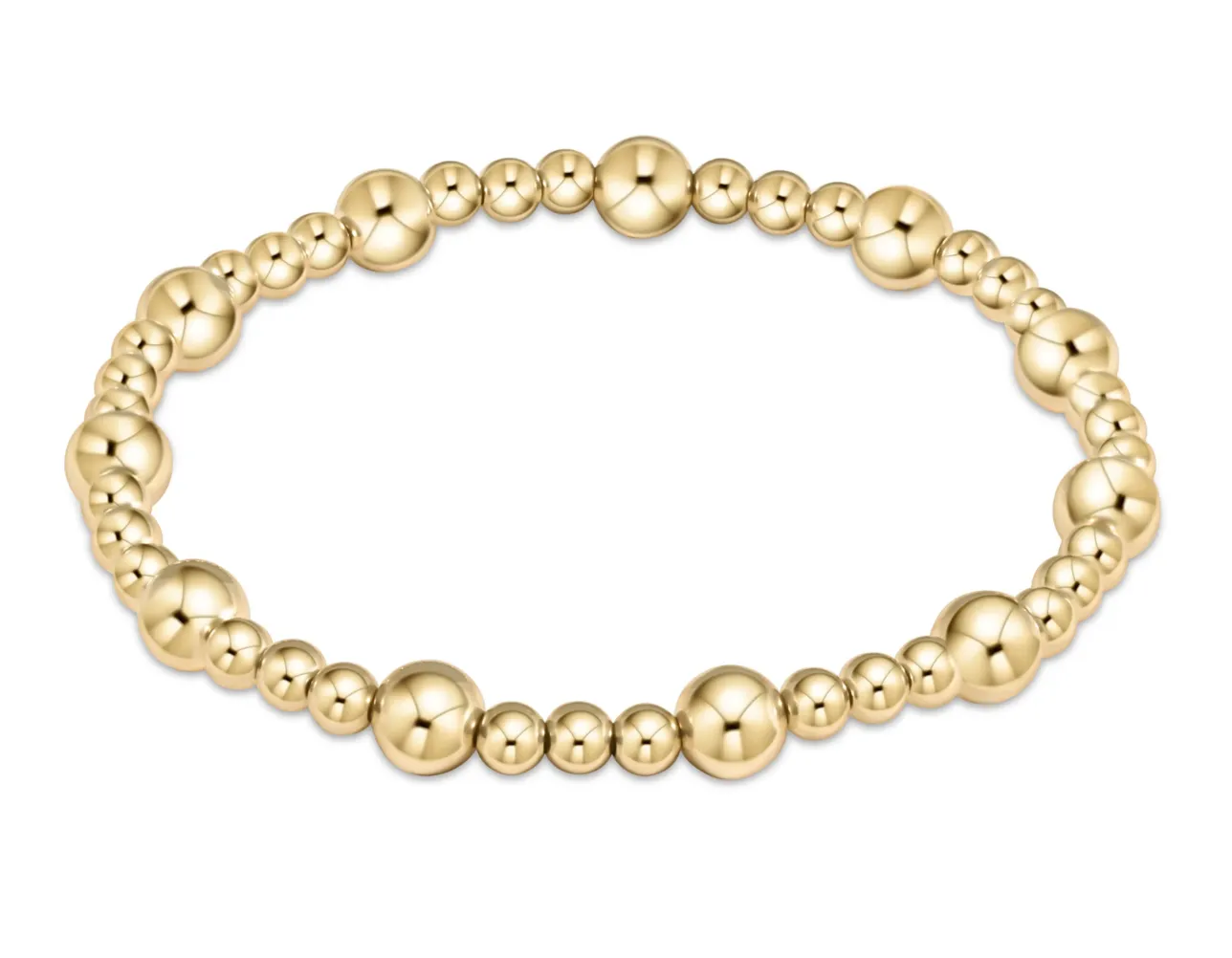 Classic Sincerity Pattern 6mm Bead Bracelet