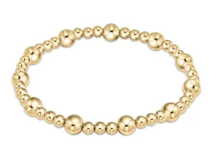 Classic Sincerity Pattern 6mm Bead Bracelet