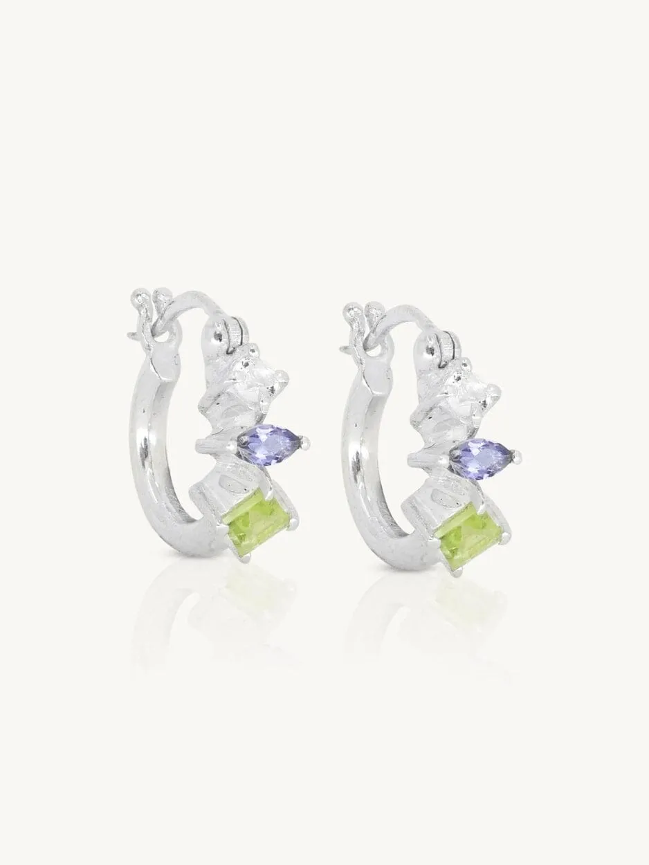 Dixie Silver Earrings