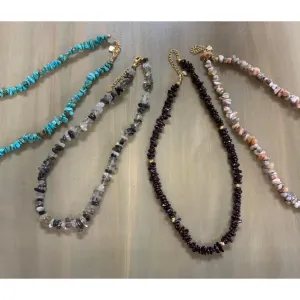 Genuine Stone Chip Necklaces