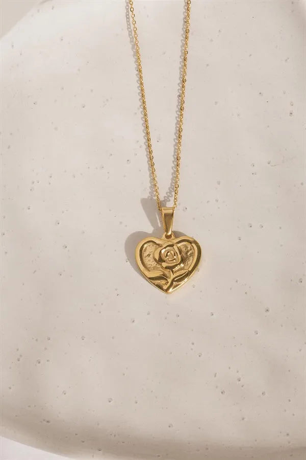 Golden Heart Necklace