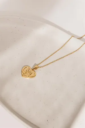 Golden Heart Necklace