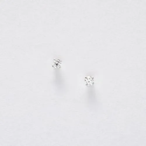 Happy Birthday Pink Shoe Silver Earrings on Designer Card by Crumble and Core