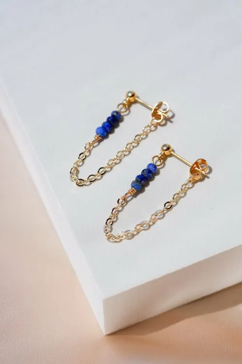 INARI JEWELLERY Earrings: Unity Row Backchain