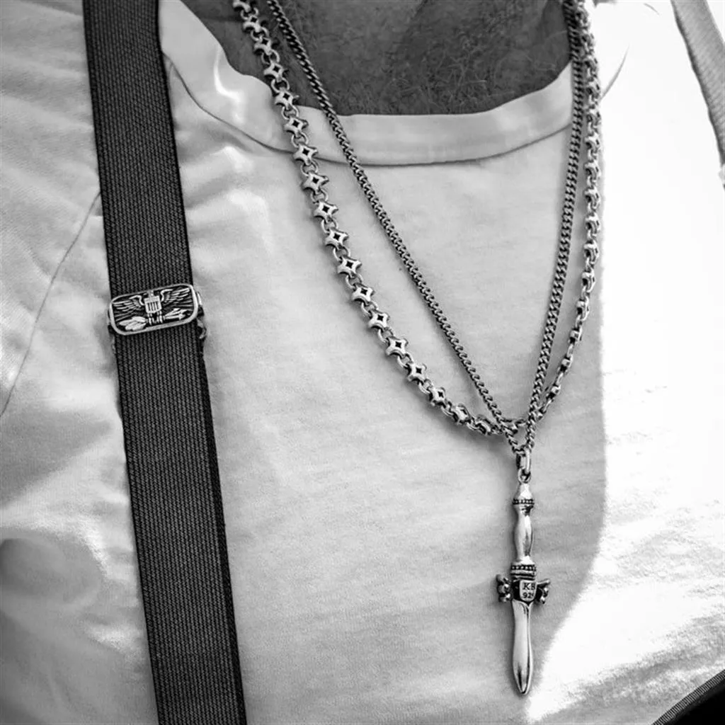 King Baby Small Diamond Link Necklace