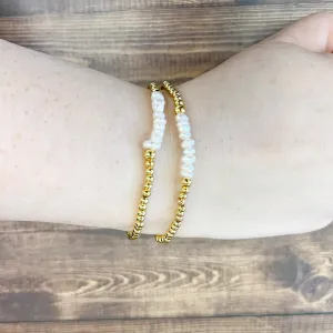Pearl Accented Stretch Bracelet