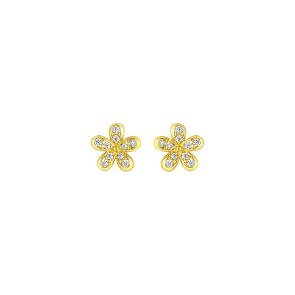 Petite Daisy Stud - Gold