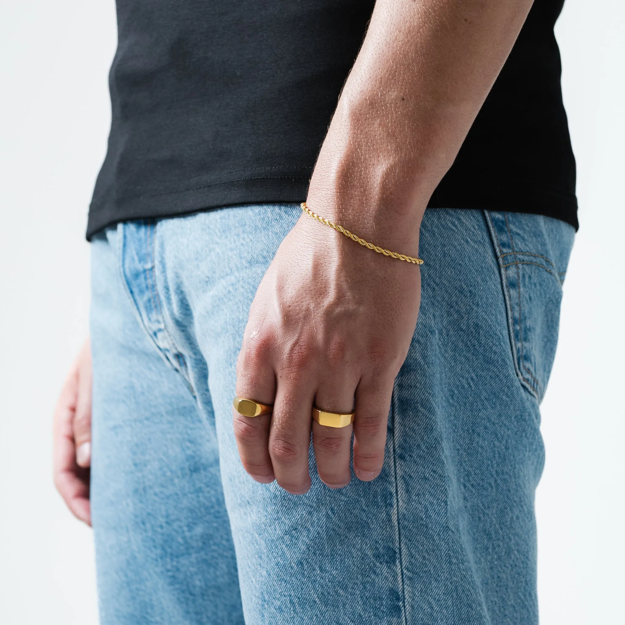 Rope Bracelet 3mm (18K GOLD)