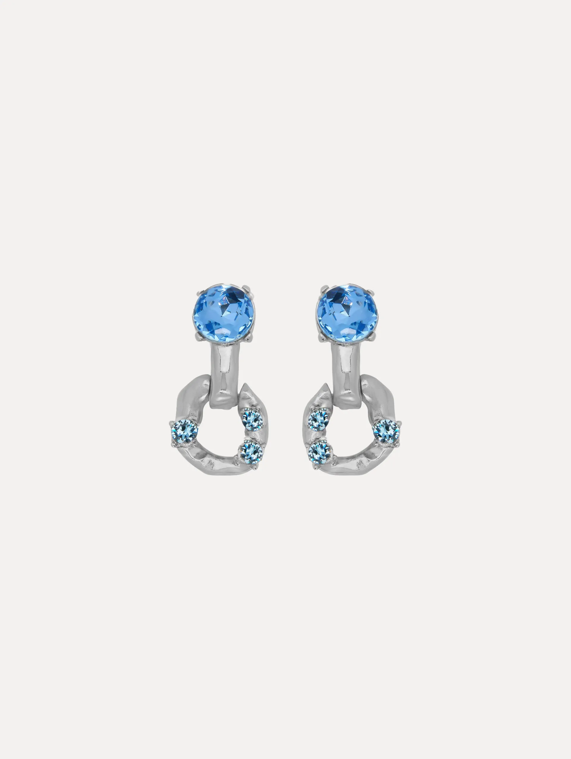 Scramble Chain-Link Earrings