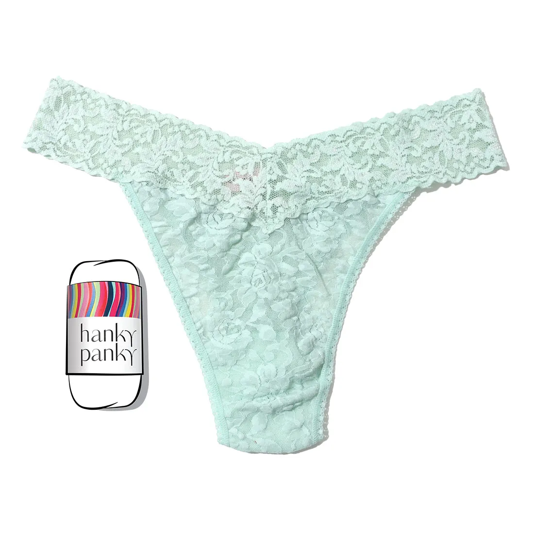 Signature Lace Original Rise Thong 4811P