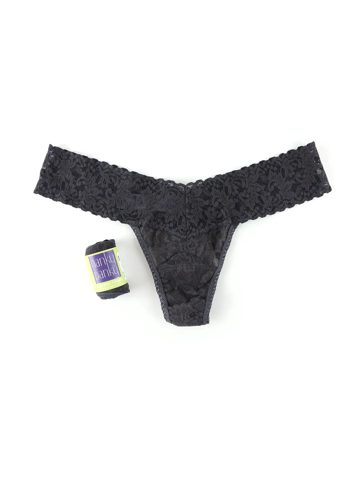 Signature Lace Original Rise Thong 4811P