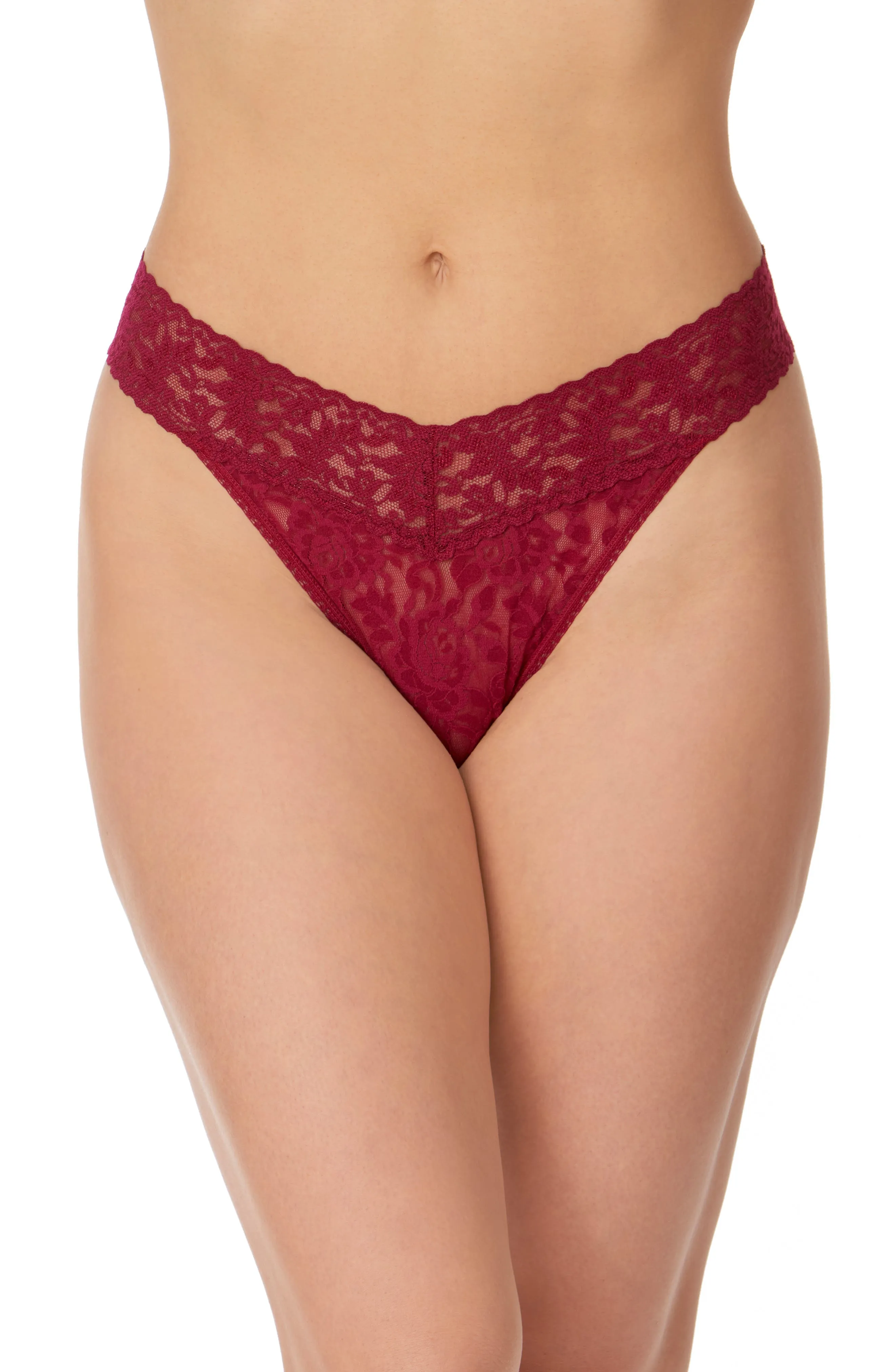 Signature Lace Original Rise Thong 4811P