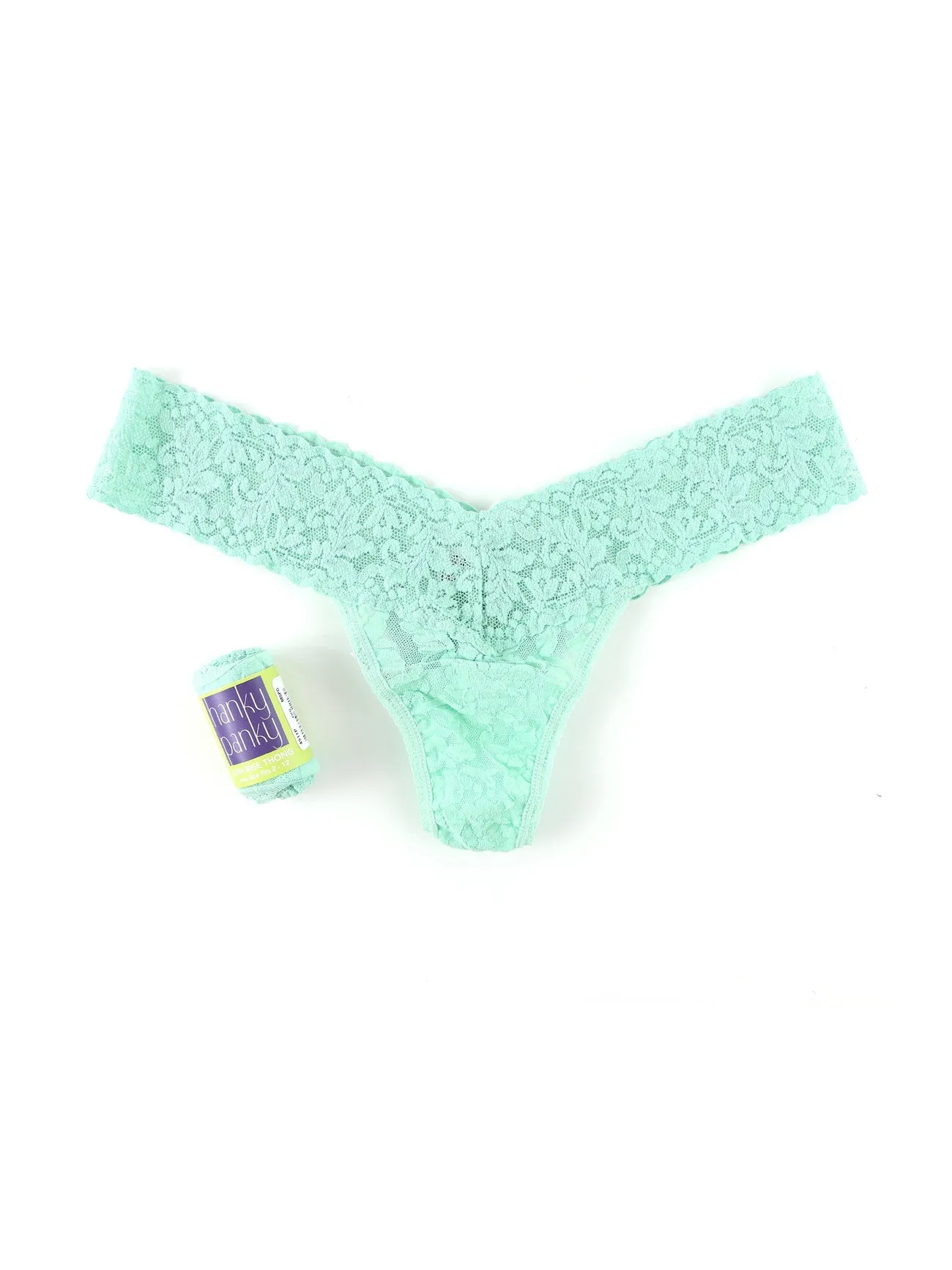Signature Lace Original Rise Thong 4811P