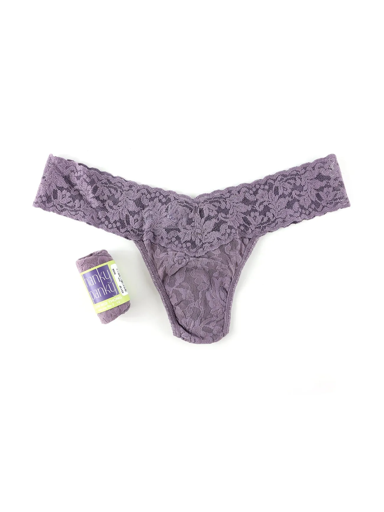 Signature Lace Original Rise Thong 4811P