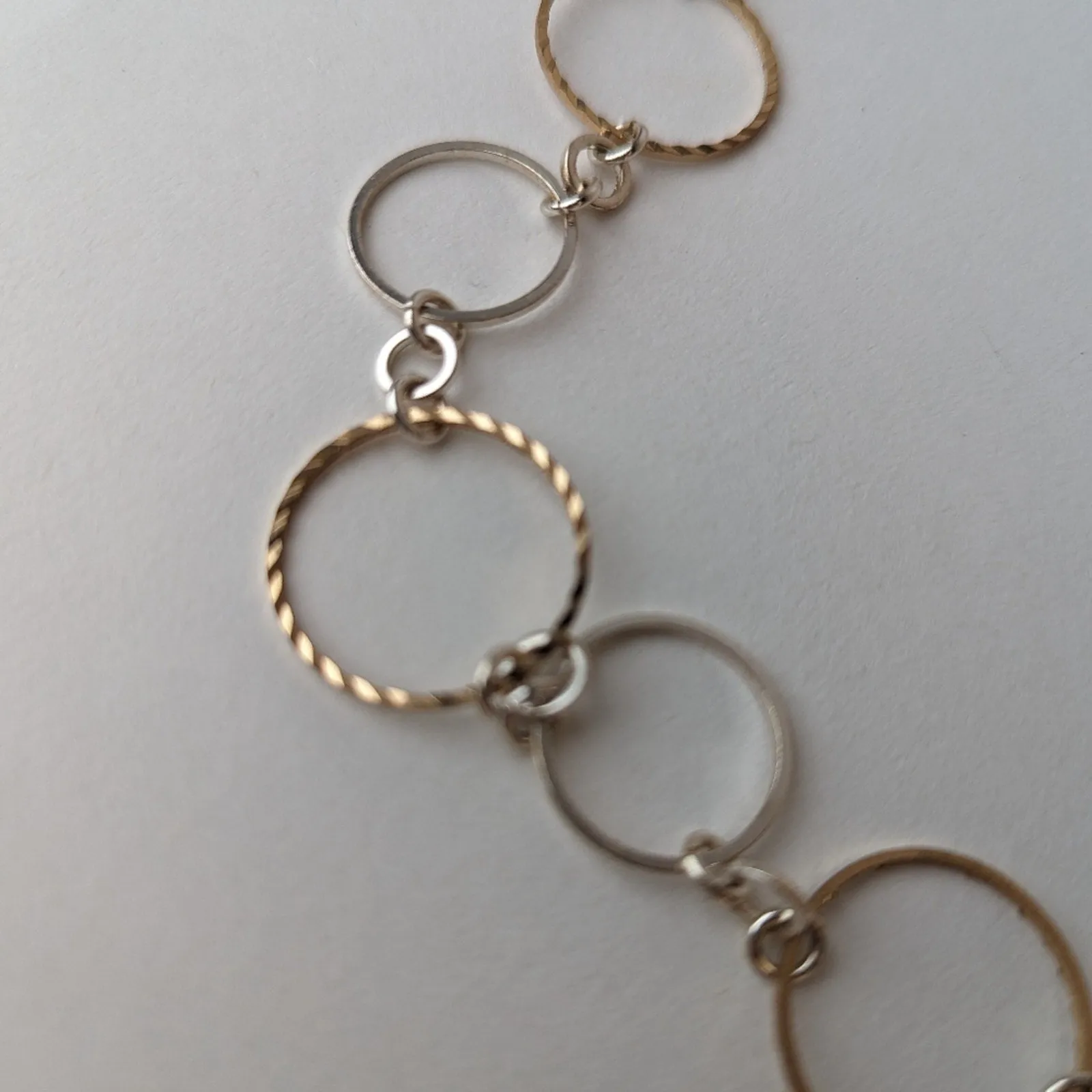 Silver Link Necklace