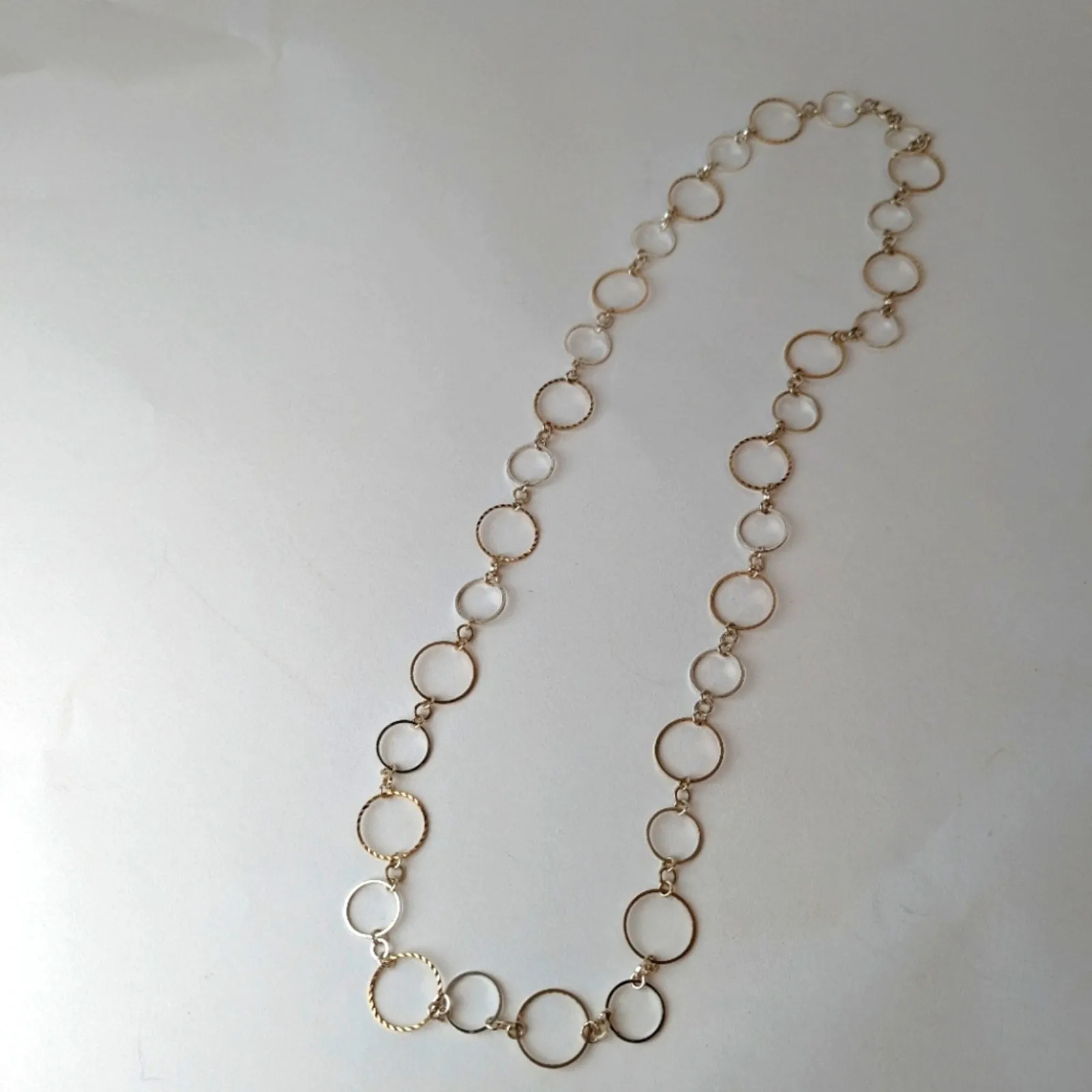 Silver Link Necklace