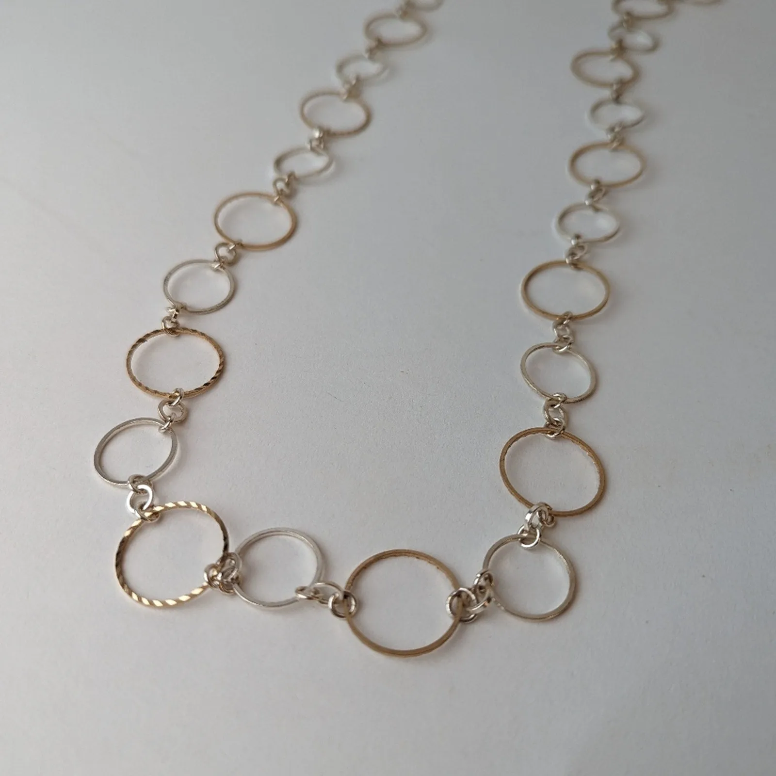 Silver Link Necklace