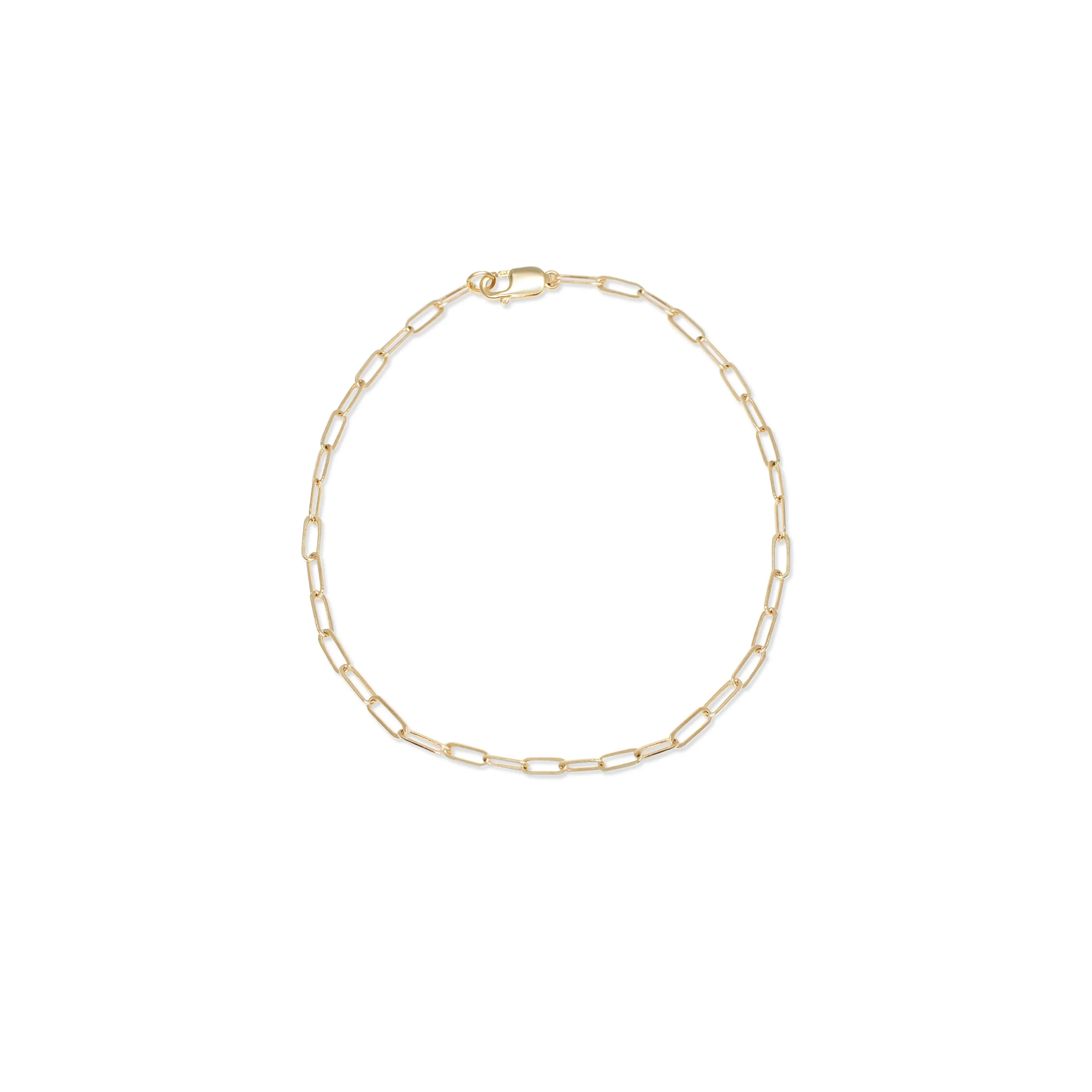Small Staple Link Bracelet