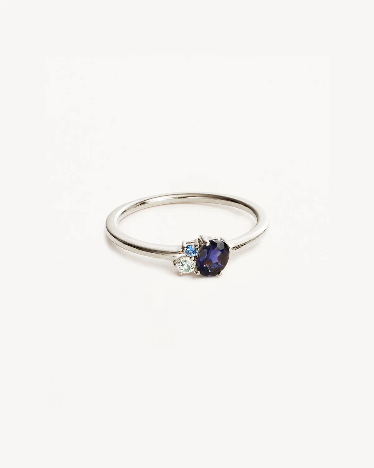 Sterling Silver Kindred Birthstone Ring - September