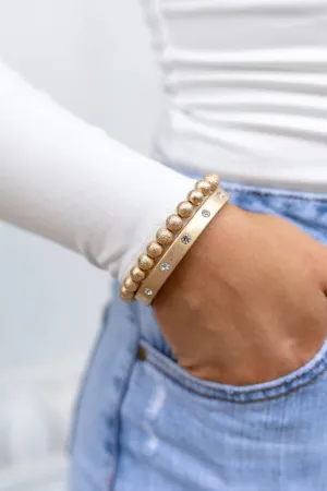 Sweet Angel Bracelet Set - Gold
