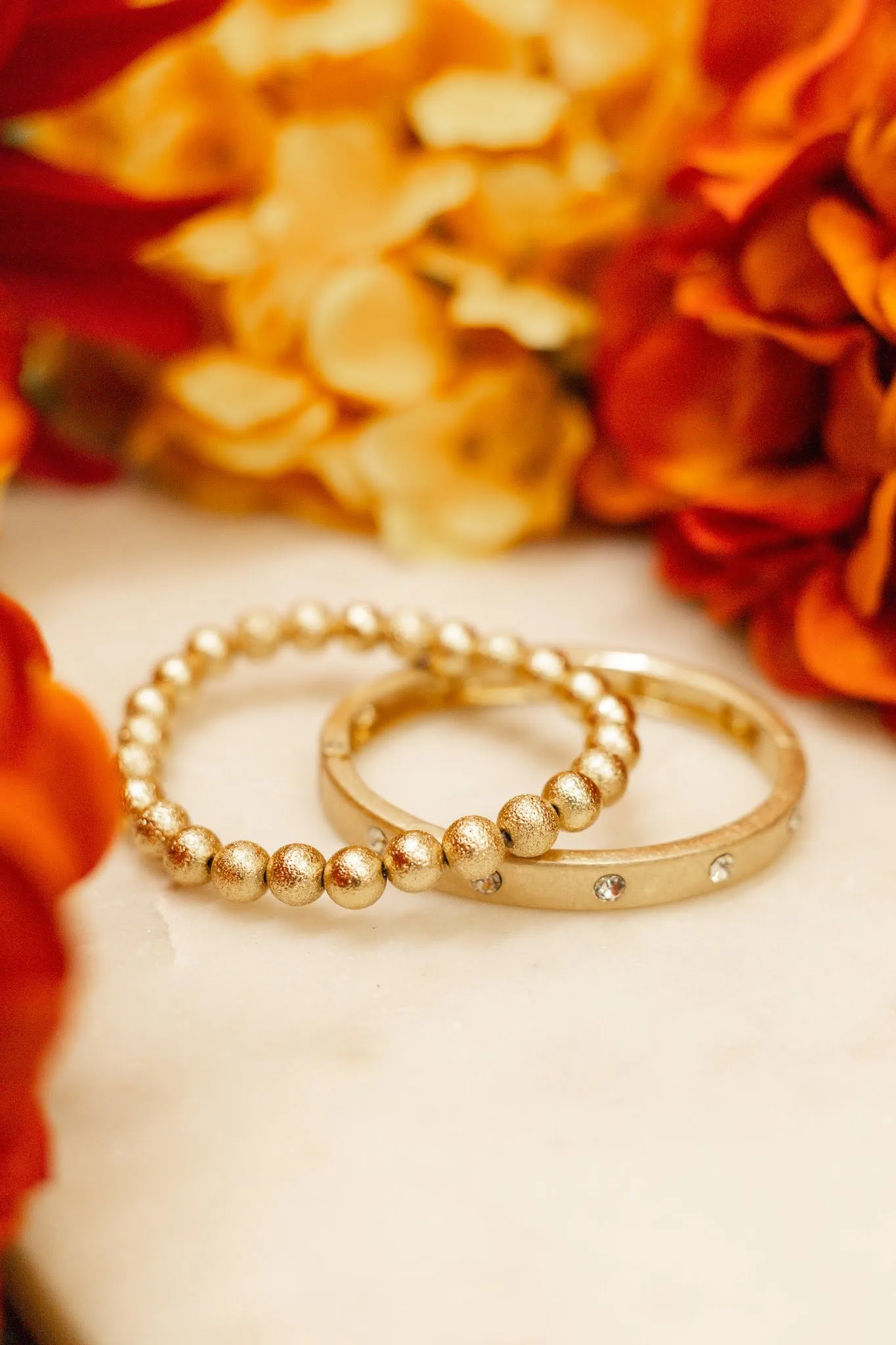Sweet Angel Bracelet Set - Gold