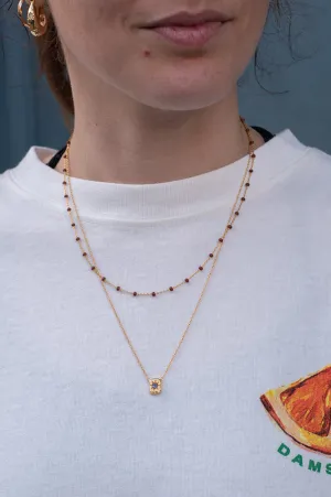 Une A Une Tamira Iolite Necklace