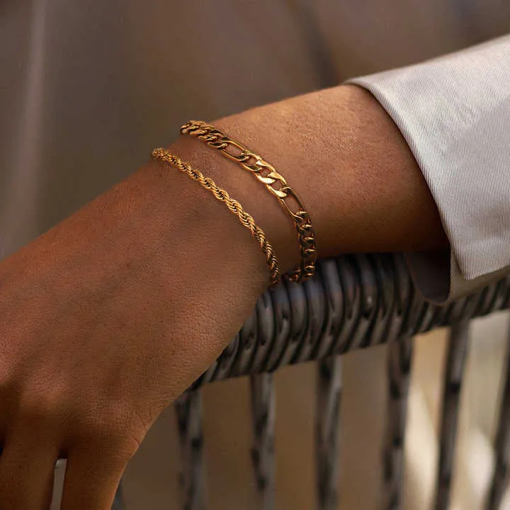 Women Rope Link Bangle-سوار نسائي